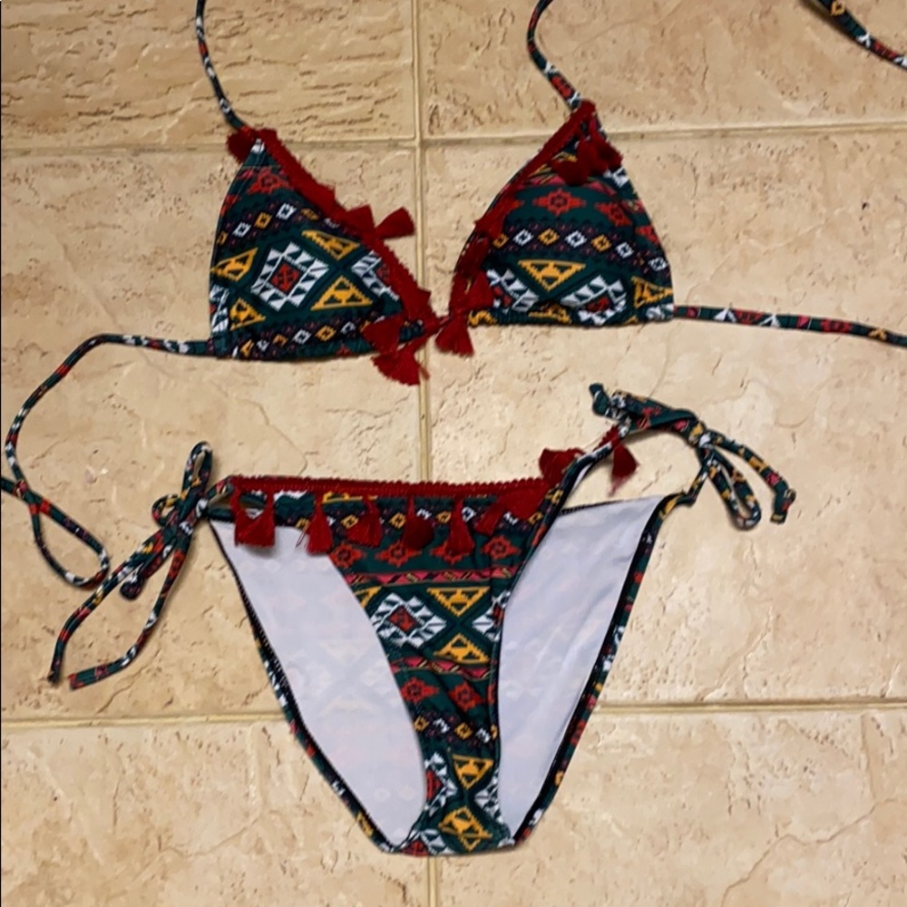 Multicolored bikini - Picture 2 of 3